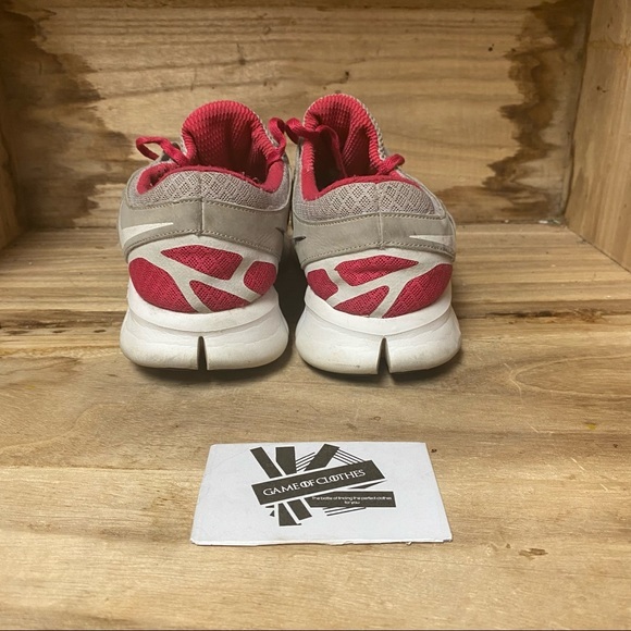 Nike Free Run 2.0 gray pink running sneakers shoes - Picture 4 of 8